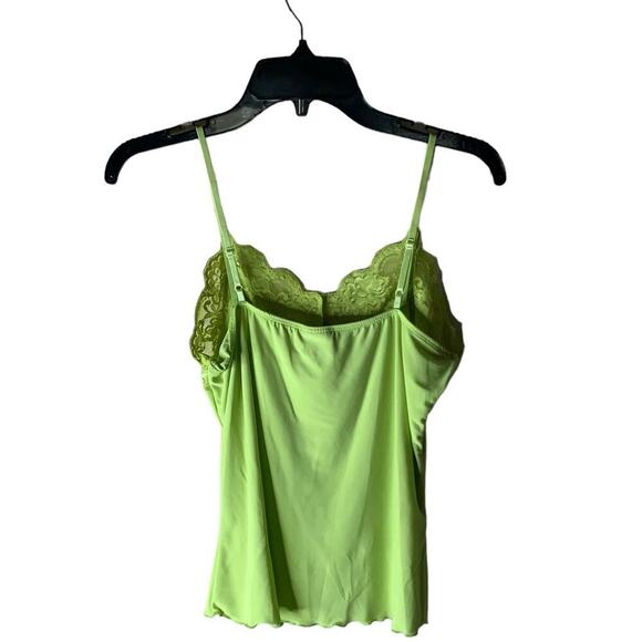 j.t.b. Camisole Tank Top Women Size Small Lace Neckline Spaghetti Straps Stretch - Picture 2 of 8